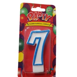 Lumanare Aniversare Cifra 7, Material Parafina, Dimensiune 7 Cm, Culoare Rosu, Parafina, Cifre pentru Tort, Lumanari din Parafina, Lumanari Aniversare, Lumanari pentru Tort, Lumanare pentru Zile de Nastere, Lumanare Cifra pentru Tort,