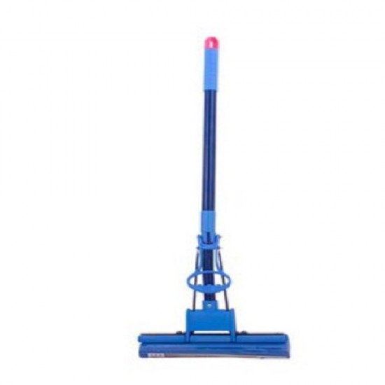 Mop Simplu din PVA  Zorex Pro, Coada Metalica 1.2 m, Albastru, Mopuri Simple, Mop din PVA cu Coada Telescopica, Mopuri pentru Casa, Mopuri pentru Menaj