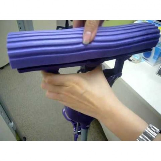 Mop Simplu din PVA  Zorex Pro, Coada Metalica 1.2 m, Albastru, Mopuri Simple, Mop din PVA cu Coada Telescopica, Mopuri pentru Casa, Mopuri pentru Menaj