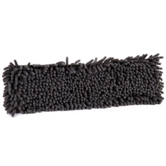 Rezerva Mop Plat Chenille Lux  Zorex Pro, 41x12.5 cm, Microfibra, Model Gri, Rezerve pentru Mop, Rezerva Profesionala pentru Mop, Rezerve Microfibra pentru Mop, Rezerve pentru Mop Plat, Accesorii Curatenie, Accesorii Menaj