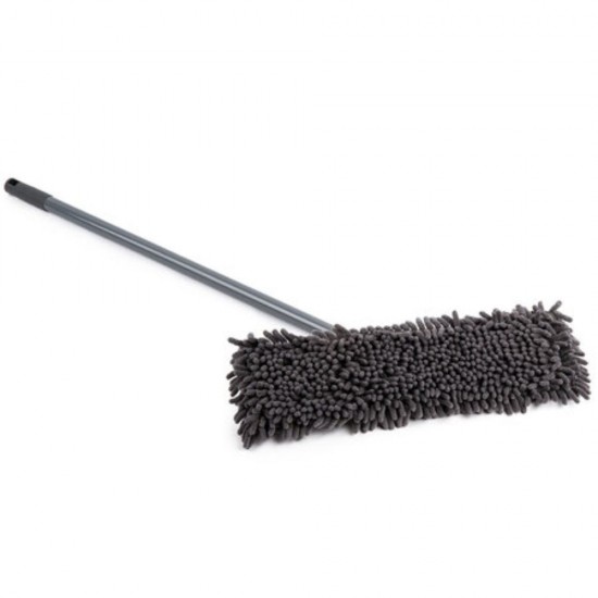 Rezerva Mop Plat Chenille Lux  Zorex Pro, 41x12.5 cm, Microfibra, Model Gri, Rezerve pentru Mop, Rezerva Profesionala pentru Mop, Rezerve Microfibra pentru Mop, Rezerve pentru Mop Plat, Accesorii Curatenie, Accesorii Menaj