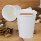 Pahare din Carton, 12 Oz (350 ml), 100 Buc/Set, Culoare Alba, Pahare din Carton Alb, Pahare Albe din Carton, Pahare de Unica Folosinta, Pahare de Unica Folosinta din Carton, Pahare din Carton Albe de Unica Folosinta