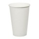 Pahare din Carton, 16 Oz (473 ml), 50 Buc/Set, Culoare Alba, Pahare din Carton Alb, Pahare Albe din Carton, Pahare de Unica Folosinta, Pahare de Unica Folosinta din Carton, Pahare din Carton Albe de Unica Folosinta