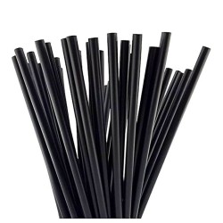 Paie Drepte din Plastic, 180x5 mm, 1000 Buc/Set, Culoare Neagra, Paie din Plastic, Paie Catering, Paie pentru Petreceri, Paie din Plastic Simple, Accesorii pentru Bar, Accesorii pentru Petreceri, Paie din Plastic Drepte, Paie Drepte pentru Bauturi