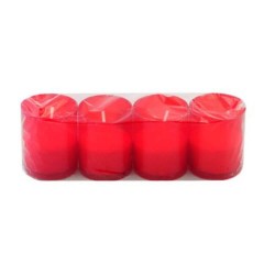 Candela Parafina fara Capac, 4 Buc/Set, Timp Ardere 48 h, 55x48 mm, Cutie Rosie, Lumanare Candela Tip 5, Lumanari si Candele, Candele din Parafina, Candele pentru Exterior, Candele pentru Sarbatori, Candele Fara Capac la Set
