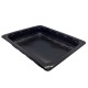 Set 200 Caserole Meniu PP Termosudabila 1 compartiment, Dimensiune 227x178x5 cm, Culoare Neagra, fara Capac, Tavite Negre pentru Alimente, Tavite Plastic pentru Transport Alimente, Set Tavite Negre de Plastic pentru Catering, Caserole Plastic