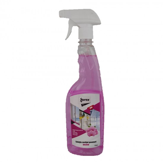 Solutie Zorex Pro pentru Curatare Geamuri, Orhidee, 750 ml