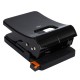 Perforator Birou Deli Expert, 45 Coli, Negru, Perforator de Hartie cu Blocare, Perforatoare Manuale pentru Birou, Perforatoare pentru Hartie, Deli Expert Perforator cu Indicator Gradat, Perforator cu Indicator Gradat pentru Birou Deli Expert