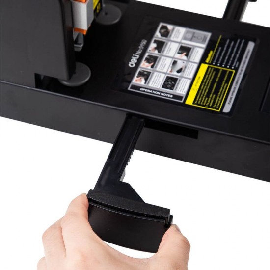 Perforator Profesional Deli Expert, 150 Coli, Negru, Perforatoare Uz Profesional, Deli Expres Perforator Profesional, Perforatoare 150 Coli, Deli Expres Perforator Profesional 150 Coli, Perforatoare Profesionale