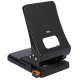Perforator Birou Deli Expert, 60 Coli, Negru, Perforator de Hartie cu Blocare, Perforatoare Manuale pentru Birou, Perforatoare pentru Hartie, Deli Expert Perforator cu Indicator Gradat, Perforator cu Indicator Gradat pentru Birou Deli Expert
