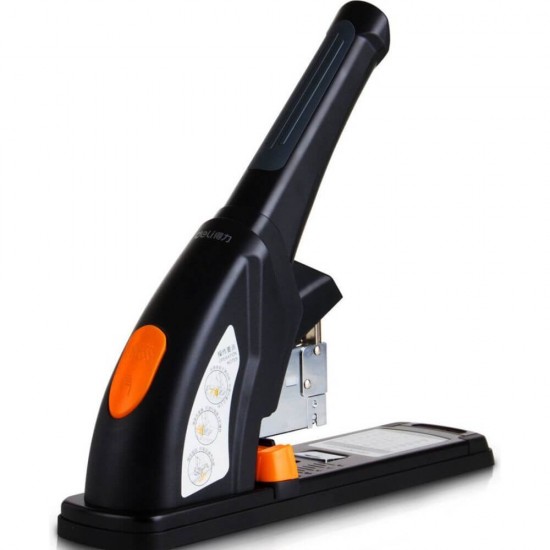 Capsator Deli Expert, 60 Coli, Capse 23/6, 23/13, Corp Metalic Negru, Capsator Profesional, Capsatoare Metalice Manuale, Capsator Manual de Hartie, Capsatoare Metalice Deli pentru Birou, Capsatoare 60 Coli, Capsatoare pentru Hartie, Capsator pentru Birou