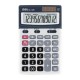 Calculator de Birou Deli Core, 12 Digits, 185x135x38 mm, Alimentare Baterie, Corp din Plastic Gri, Calculatoare Birou, Calculator 12 Digits, Calculator 12 DG de Buzunar, Calculator de Birou Deli, Calculatoare Buzunar, Calculator Portabil