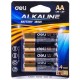 Set 4 Baterii Alcaline Deli AA, LR6 1.5 V, Baterii AA LR6, Baterie Telecomanda, Baterii Delia pentru Jucarii, Baterii AA, Set Baterii AA, Set Baterii LR6, Baterii 1.5 V, Baterii Tip AA