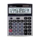 Calculator de Birou Deli Core, 14 Digits, 192x138x37 mm, Alimentare Duala, Corp din Plastic Gri, Calculatoare Birou, Calculator 14 Digits, Calculator 14 DG de Buzunar, Calculator de Birou Deli, Calculatoare Buzunar, Calculator Portabil