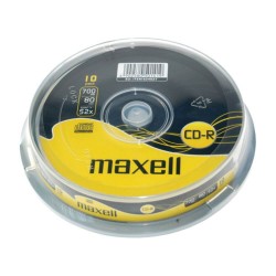 Set 10 CD-R Inscriptibil Maxell cu Suport, Capacitate 700 Mb, Viteza 52x, Maxell Set CD-uri, Maxell CD Inscriptibil, CD-R Inscriptibil 52x700 Mb, Set CD-R Maxell 52x700 Mb, Cd-uri Printabile pentru Muzica