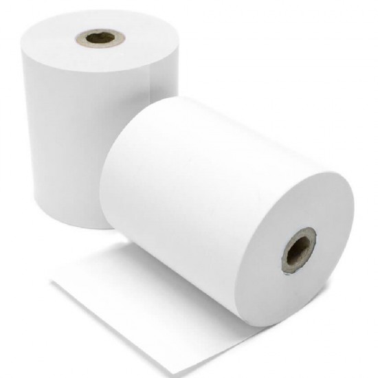 Set 80 Role Termice Casa de Marcat 80mm x 60m, Personalizate ROLLIS, Role Termice Aparate Fiscale si Case de Marcat