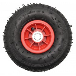 Roata Liza Plastic - Tt - Rulment Cu Ace - 3.00-4 (260x85) - 2pr