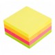 Notite Adezive, Deli Stick Up, 51x51 mm, Culori Neon, 400 Buc/Pachet, Notite Hartie cu Adeziv, Sticky Notite, Cuburi Hartie, Articole pentru Birou, Notite Adezive