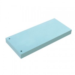 Separator din Carton, 10.5x5x24 cm, 100 File/Set, Albastru, Separatoare pentru Dosar, Separatoare Bibliorafturi, Despartitoare din Carton