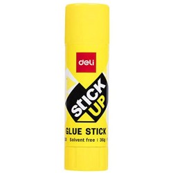 Lipici Solid Hartie 36 g, Deli Stick Up, Lavabil, Uscare Rapida, Lipici pentru Uz Scolar, Lipici Scoala, Lipici Solid Mic, Lipici Stick Solid, Lipici pentru Craft, Lipici Solid cu Uscare Rapida