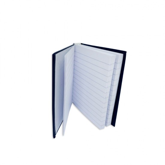 Carnetel Dictando A7, Coperta Grabolit, 140 File, Albastru Inchis, Caiet de Notite, Agenda A7