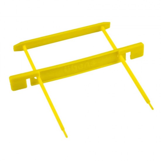 Set 25 Alonje Arhivare Galbene UBERS, Separator Hartii, Separatoare Hartii, Separatoare Documente, Separatoare Dosare, Alonje Indosariere, Alonje pentru Indosariere, Alonje din Plastic, Produse Arhivare, Organizare si Arhivare