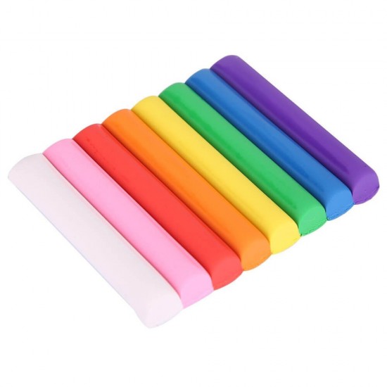 Plastelina cu Forme Deli, 8 Buc/Set, 8 Culori, Plastilina, Plastilina Non-Toxica, Plastilina pentru Copii, Plastelina Colorata, Plastelina Multicolor, Plastelina Multicolora, Plastelina Copii, Plastelina cu Forma, Plastelina cu Forme