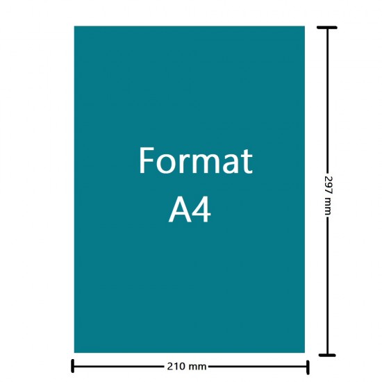 Hartie Autocolanta Color GOLDPAPER A4, 100 File/Set, Albastru Deschis, 297x210 mm, 80 g/mÂ², Hartie Autocolanta Albastra, Set Hartie Autocolanta Albastra, Top Hartie Autocolanta, Foi de Hartie A4 Autocolante, Hartie Autocolanta, Etichete Autoadezive