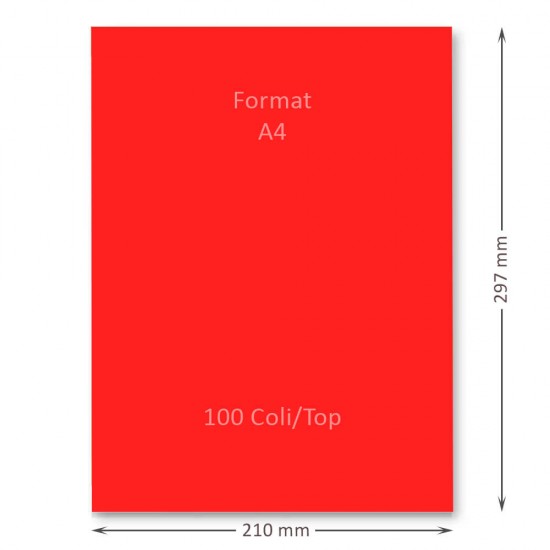 Hartie Cartonata A4 GOLDPAPER, 100 Coli/Top, Rosie, 160 g/mÂ², 297x210 mm, Hartie Cartonata Rosie A4, Hartie Cartonata Decorativa, Hartie Cartonata pentru Invitatii, Hartie Cartonata Groasa, Hartie Cartonata Colorata, Top Hartie Cartonata