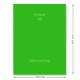 Hartie Cartonata A4 GOLDPAPER, 100 Coli/Top, Verde, 160 g/mÂ², 297x210 mm, Hartie Cartonata Verde A4, Hartie Cartonata Decorativa, Hartie Cartonata pentru Invitatii, Hartie Cartonata Groasa, Hartie Cartonata Colorata, Top Hartie Cartonata