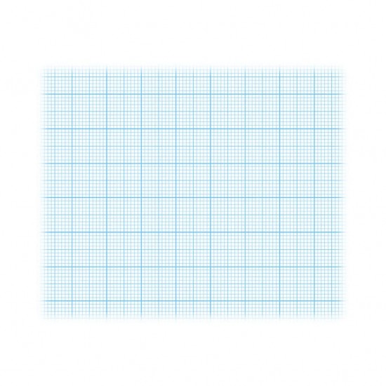 Hartie Milimetrica GoldPaper, A3, 100 File/Set, Liniatura Albastra, Foaie Milimetrica