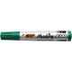 Marker Permanent BIC 2300, Varf Tesit de 3-5 mm, Cerneala Verde pe Baza de Alcool, Markere Permanente cu Varf Tesit, Marker Permanent Verde, Marker Permanent cu Cerneala Verde, Marker Permanent, Marker Permanent cu Cerneala Verde