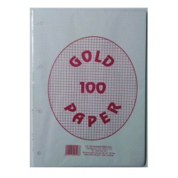 Rezerva Caiet Mecanic A5 Matematica GOLDPAPER, 100 Coli/Top, 55 g/mÂ², Top Foi Matematica, Rezerve Foi Caiet, Foi Aritmetica, Rezerve Foi Aritmetica A5, Rezerva Caiet Mecanic A5, File Caiet Mecanic