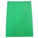 Dosar A4 cu Sina din Carton, 30 Buc/Set, Verde Intens, Dosar cu Sina, Plic pentru Documente, Dosar pentru Organizat