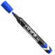 Marker Permanent Deli Think, Varf 1.5 mm, Albastru, Pentru Suprafete Multiple, 1 Buc, Cerneala Albastra pe Baza de Alcool, Markere Permanente cu Varf, Marker Permanent Albastru