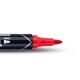 Marker Permanent Deli Think, Varf 1.5 mm, Rosu, Pentru Suprafete Multiple, 1 Buc, Cerneala Rosie pe Baza de Alcool, Markere Permanente cu Varf, Marker Permanent Rosu