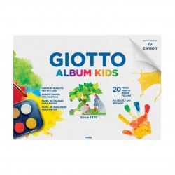 Hartie A4, 200gr, 20 Coli/set, Giotto Album Kids
