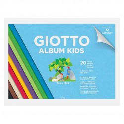Hartie A4, 120gr, 20 Coli/set, Giotto Album Kids