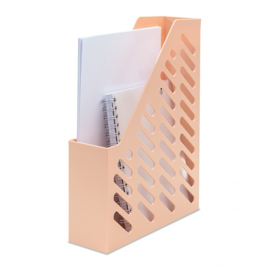 Suport Vertical Plastic Pentru Cataloage Han Klassik - Orange Pastel