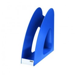 Suport Vertical Plastic Pentru Cataloage Han Twin - Albastru