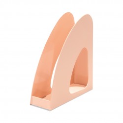 Suport Vertical Plastic Pentru Cataloage Han Re-loop, Pp Reciclat - Orange Pastel