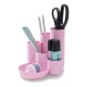 Suport Pentru Instrumente De Scris Han Campus, 5 Compartimente - Roz Pastel