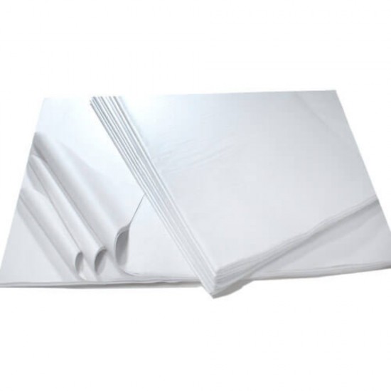 Hartie pentru Impachetat MG Albita 40 g/mÂ², 35x50 cm, Â±1400 Coli/Bax - Ambalaje Alimentare Albe