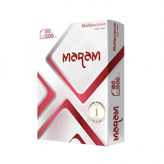 Set 5 Bucati Hartie Copiator A4 Maram, Hartie 80 g/mÂ², 500 Coli/Top