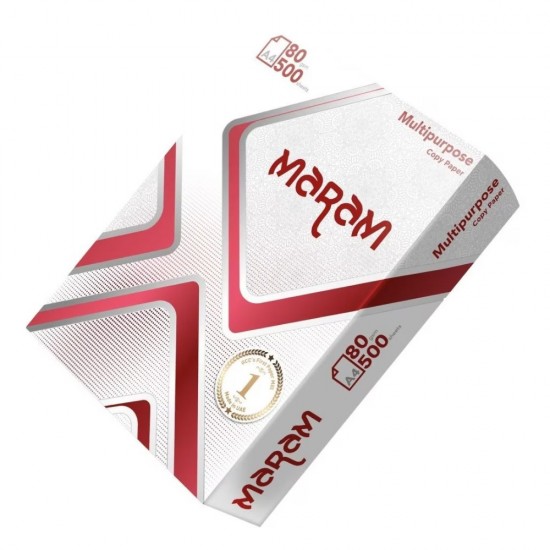 Set 5 Bucati Hartie Copiator A4 Maram, Hartie 80 g/mÂ², 500 Coli/Top