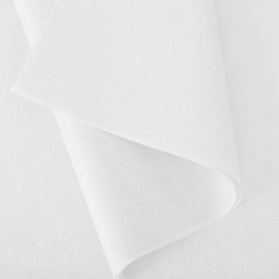 Bax 10 Kg Hartie de Impachetat Matase, Â± 2590 Coli, 35x50 cm, 22 g/mÂ², Alba, Hartie de Matase, Hartie de Impachetat, Hartie Fina Impachetat, Hartie de Matase pentru Cadouri, Ambalaje din Hartie