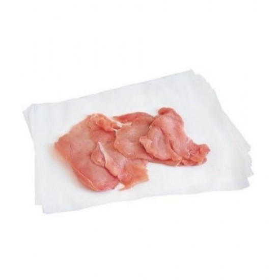 Hartie Kraft Albita cu Polietilena 40+10 g/mÂ², 37x50 cm, Â±1080 Coli/Bax - Ambalaj pentru Mezeluri