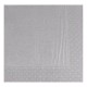 Servetele Okay Argento, Culoare Argintiu, Dimensiune 33x33 cm, 2 Straturi, 50 Foi/Pachet