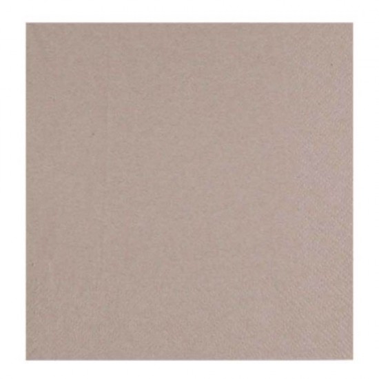 Servetele Okay Tortora, Culoare Cappucino, Dimensiune 33x33 cm, 2 Straturi, 50 Foi/Pachet