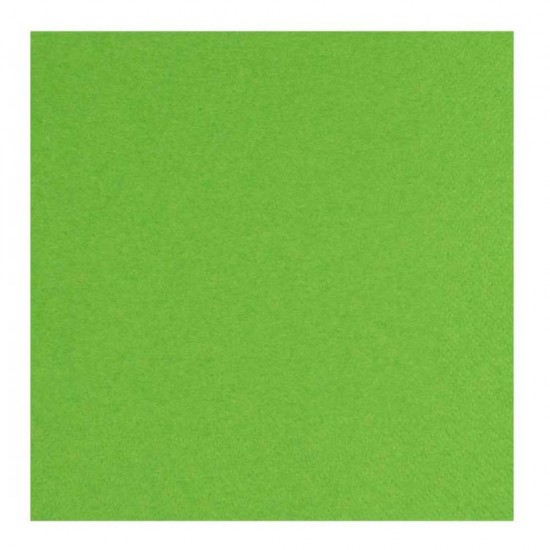 Servetele Okay Kiwi, Culoare Verde Kiwi, Dimensiune 33x33 cm, 2 Straturi, 50 Foi/Pachet